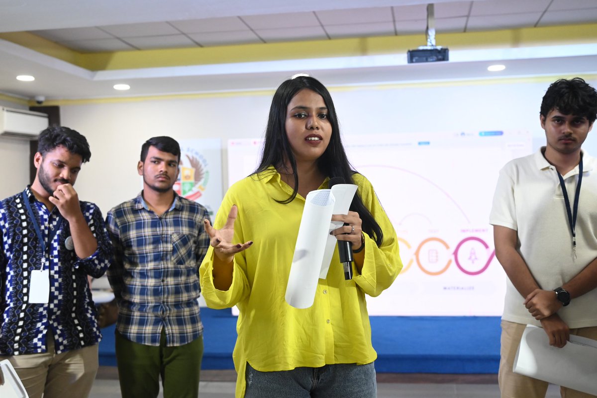 AdyaAkankshya's tweet photo. Thrilled & grateful to be a part of the Odisha Conference of Youth 2024 as a delegate. Acquired extensive knowledge about various aspects of climate action. Determined to employ all the insights to tackle climate change & live sustainably.
#OCOY
#YOUTH4WATERPLUS
#Climateaction https://t.co/Z1NkEccbhO