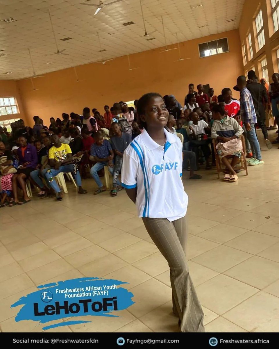 Freshwatersfdn's tweet photo. LeHoToFi is here!!!🔥💫

LEarn HOw TO FIsh!
Make a difference by Joining us to empower over 1000 Secondary school youths in Ile-Ife summer school with digital and Vocational skills.

 LeHoToFi is in full swing and we need your support to impact and empower these young minds. https://t.co/dMU6IkHayE