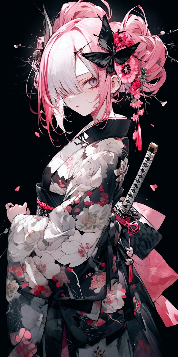 Samurai Girl 🌸 OH（桜）

#AIイラスト