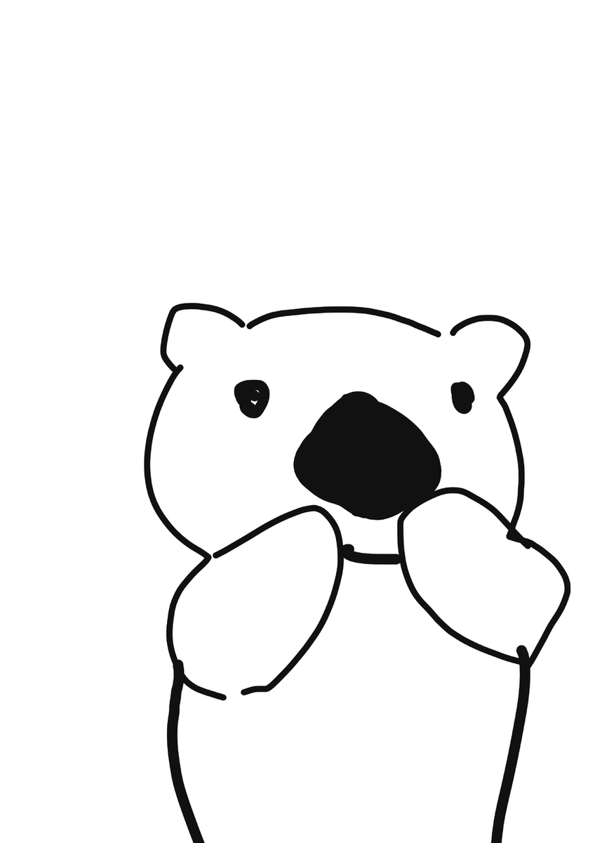 キラちゃんとメイちゃんに会ったよ🦦😄
#絵描きさんと繋がりたい