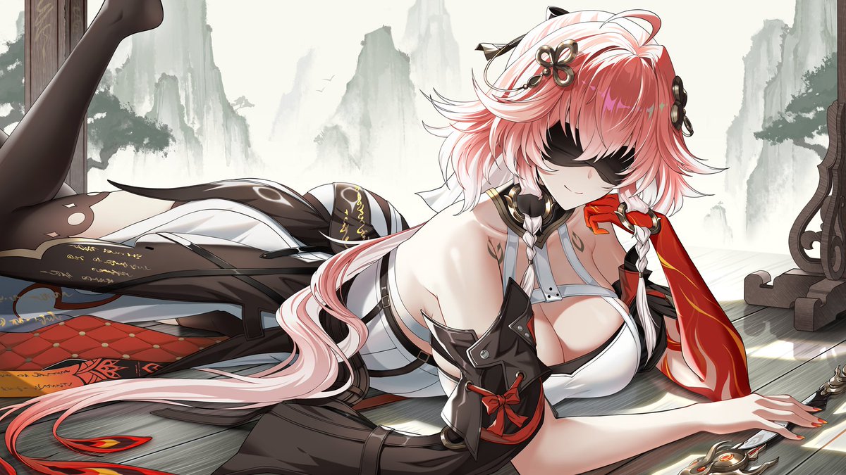 chaji_chaki's tweet photo. #WutheringWaves #WuWafanart #鸣潮 #Changli  🥰🥰 https://t.co/D3lc8cgbCq