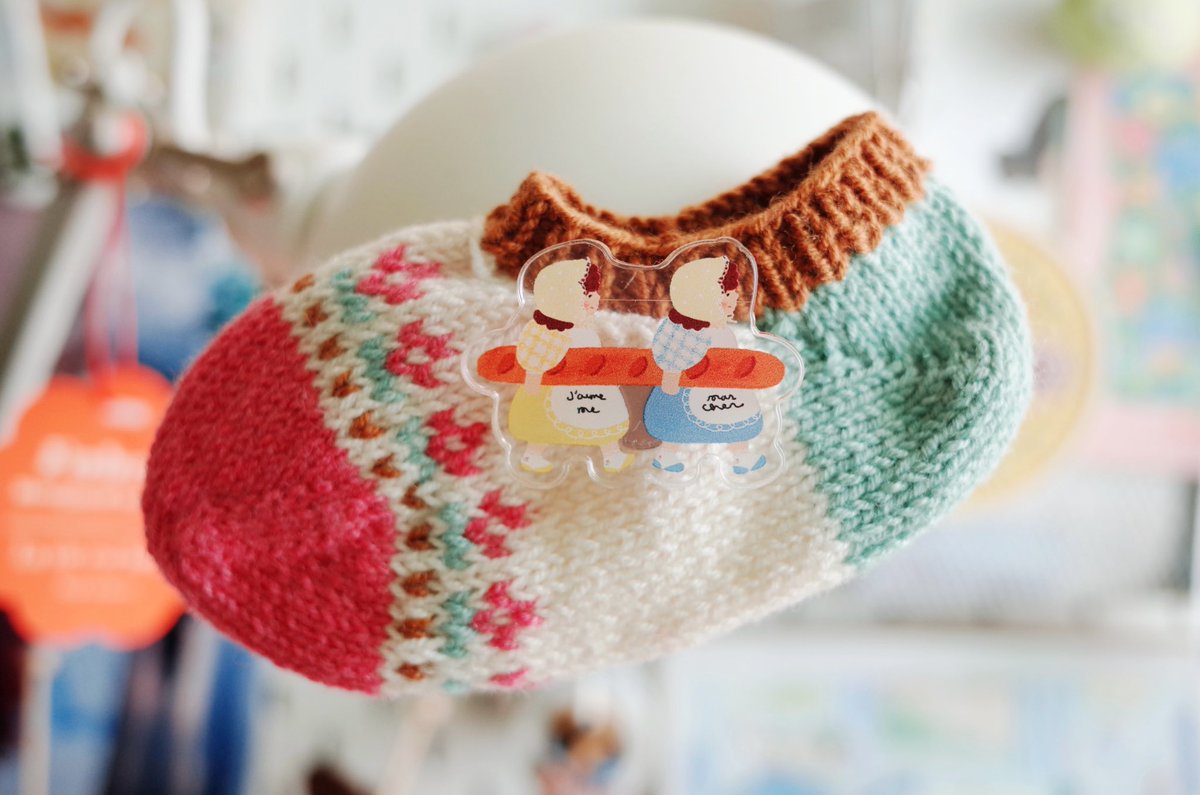 귀여운 거 좋아 ❤️

#knitting #뜨개 #양말뜨기