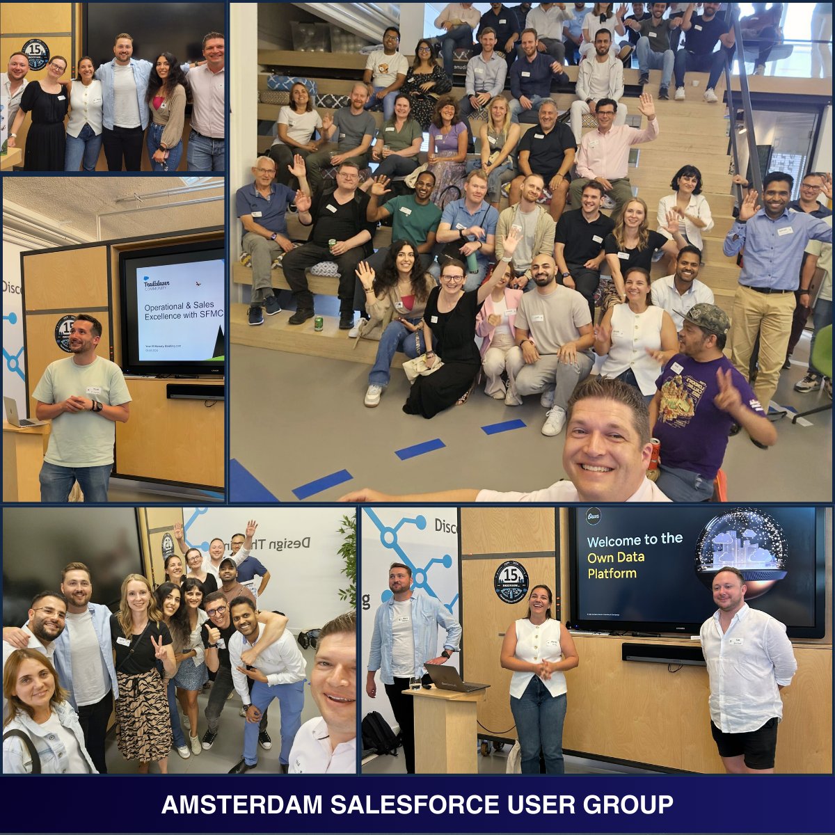 August 2024 Event Recap!
Thanks to our sponsor Own Company, presenters Wendy Mrdja, Tim Birchall, Harry Wallace, 
and Yosri El Hawary from booking .com! 

📷 bit.ly/3M4XCWh

<a href="/AndreKampen/">Andre van Kampen</a>  | <a href="/JustynaAnnaK/">JustynaK</a>  | <a href="/SenaBayramm_/">Melina Sena Bayram</a> 

#Salesforce #DutchSFCommunity