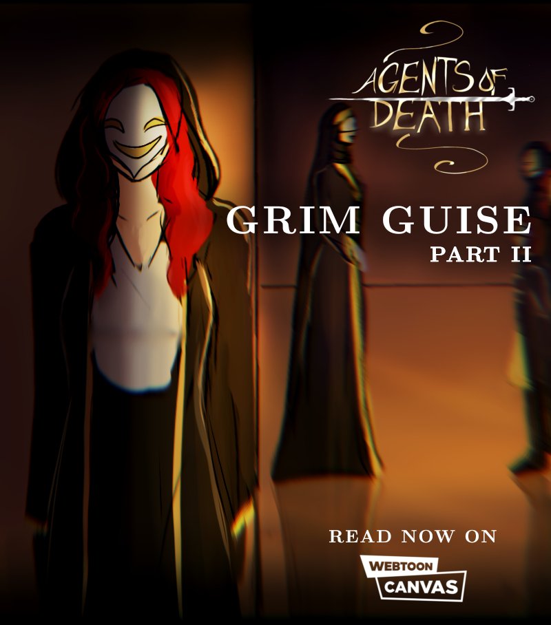 Woah friday the 13th XD This ep features some cameos from really cool creators👀see if u recognise em 
Check out my webcomic Agents of Death on #WebtoonCanvas  by clicking the link in my bio or by searching it on the webtoon app/website :))
#art #webcomic #webtoon