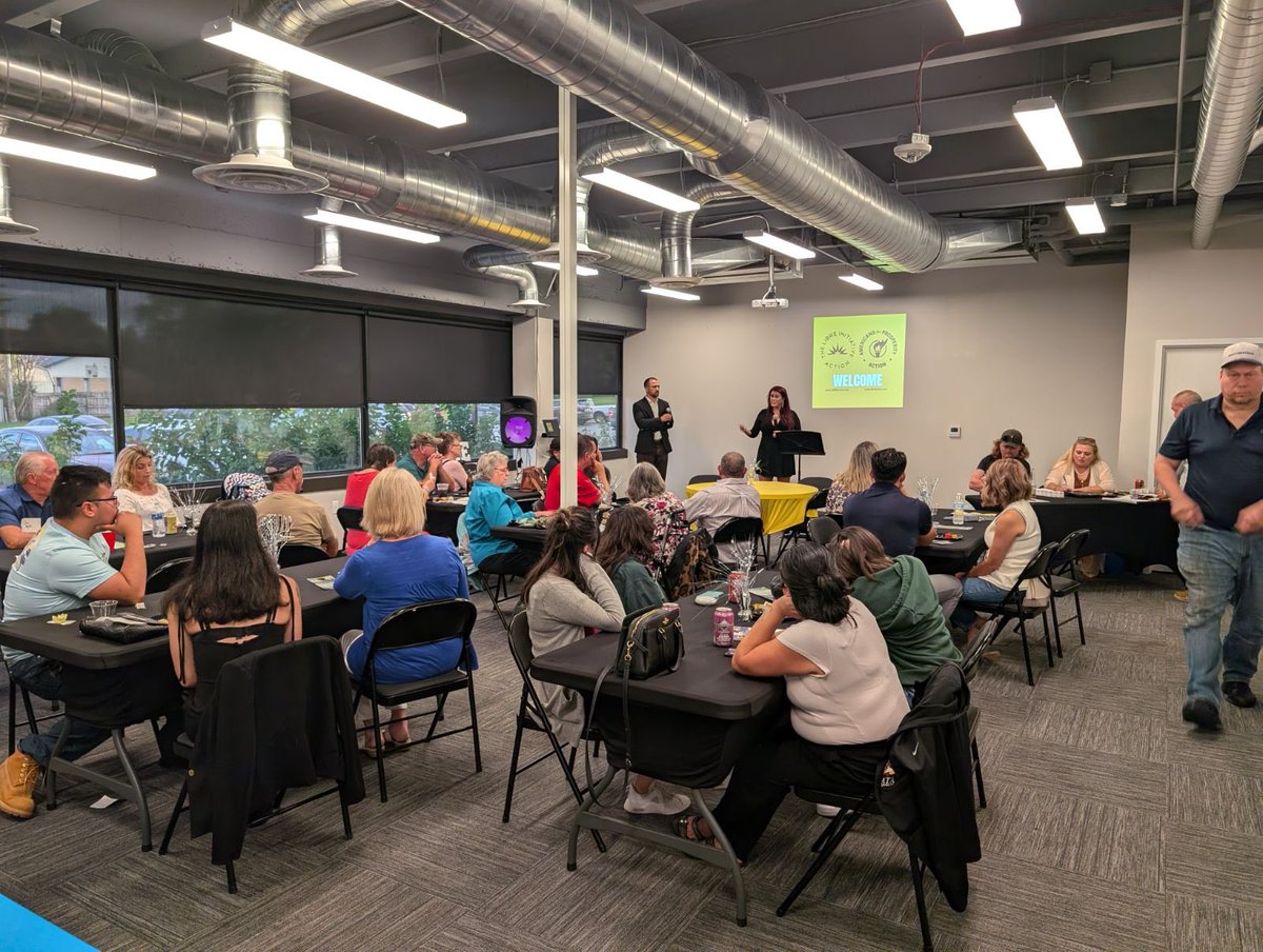 pastorGtorrez's tweet photo. Tonight, activists from around the city gathered as @LIBREAction Colorado and @AFPAction announced their official endorsement of #GabeEvans for Congress #CD8 Its time to get involved and activate! Scan QR to be contacted. Let’s get to work! #LIBREAction #AFPAction #CO08 https://t.co/Cj63Lkg9AH