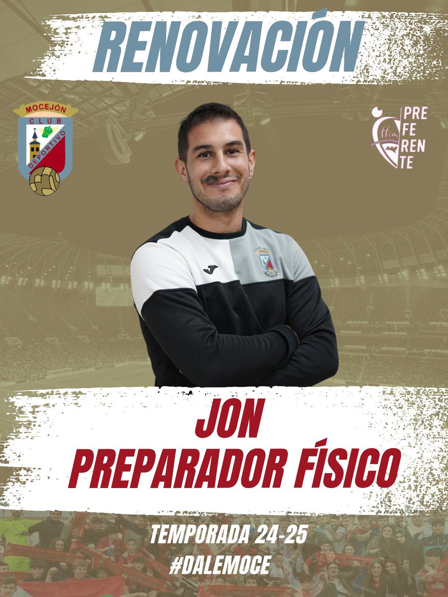 CD_Mocejon's tweet photo. ✅CUERPO TÉCNICO

🙋🏻‍♂Antes de afrontar nuestro primer test de pretemporada, tenemos el placer de anunciaros nuestro cuerpo técnico: la renovación de tres figuras que fueron clave en el éxito de la campaña pasada y una chica joven, cargada de ganas que se une al equipo. https://t.co/koIkCyrX9f