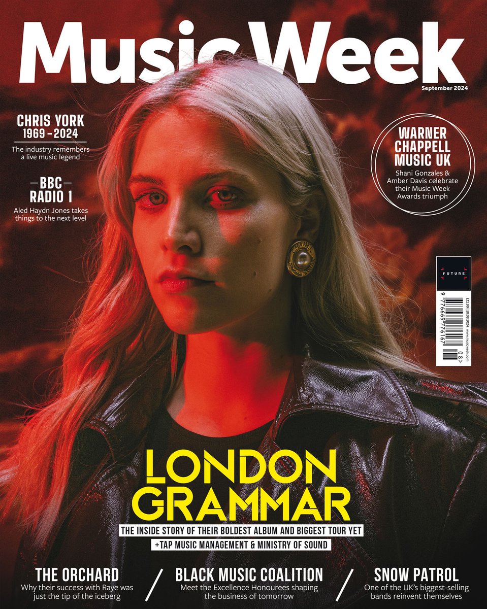Music Week (@musicweek) on Twitter photo Welcome to the cover of Music Week, <a href="/londongrammar/">London Grammar</a>! Also joining them in our new issue, there's <a href="/WarnerChappell/">Warner Chappell Music</a>'s Shani Gonzales & Amber Davis, <a href="/BBCR1/">BBC Radio 1</a>'s Aled Haydn Jones, the Black Music Coalition, <a href="/snowpatrol/">Snow Patrol</a>, The Orchard & much more! musicweek.com/media/read/lon… Welcome to the cover of Music Week, <a href="/londongrammar/">London Grammar</a>! Also joining them in our new issue, there's <a href="/WarnerChappell/">Warner Chappell Music</a>'s Shani Gonzales & Amber Davis, <a href="/BBCR1/">BBC Radio 1</a>'s Aled Haydn Jones, the Black Music Coalition, <a href="/snowpatrol/">Snow Patrol</a>, The Orchard & much more! musicweek.com/media/read/lon…