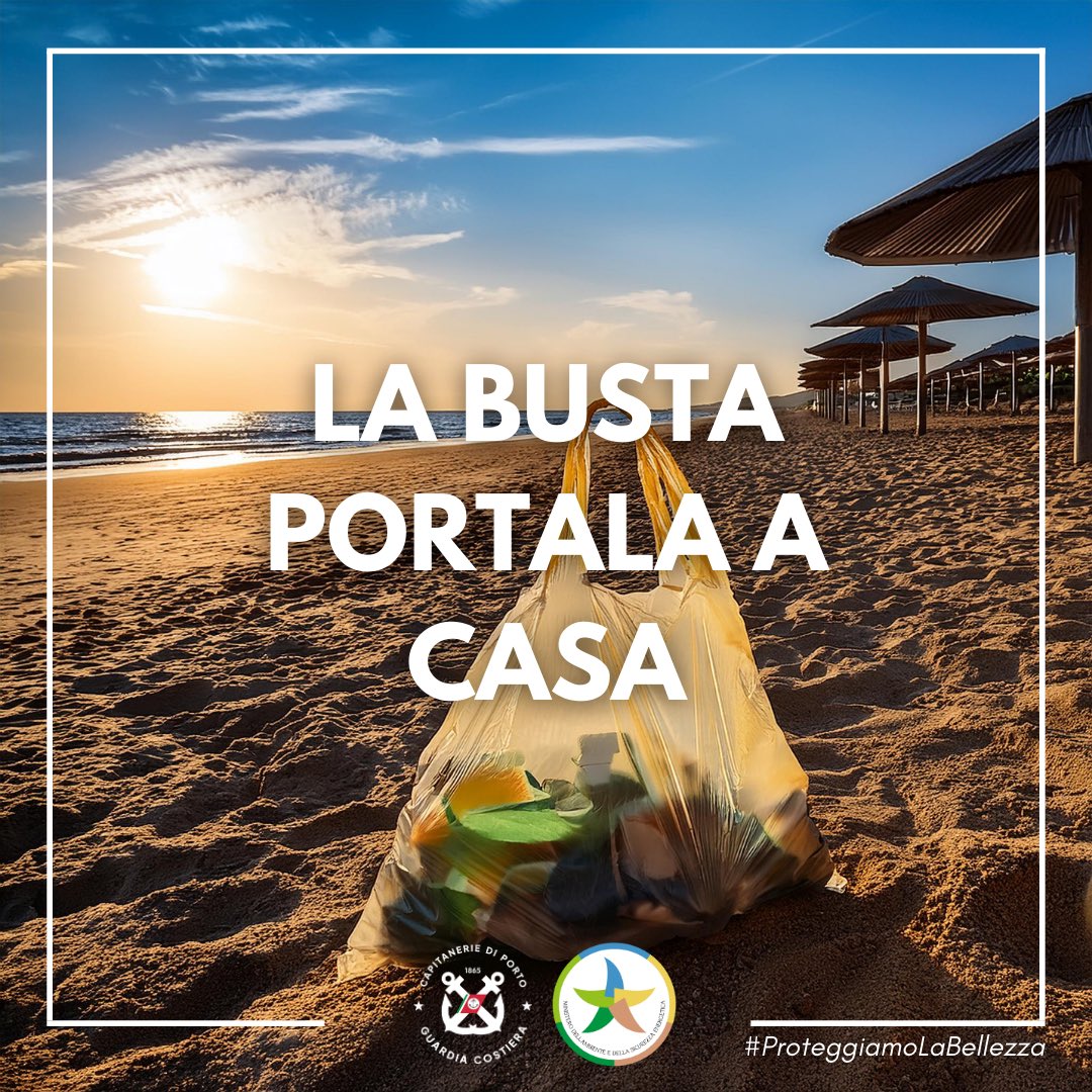 💙🌊⭐ Le stelle marine sono vitali per l'ecosistema, rispetta la loro vita! Ogni creatura conta.

Guardia Costiera e <a href="/MASE_IT/">Ministero Ambiente e Sicurezza Energetica</a> insieme per proteggere la bellezza del nostro blu 

#ProteggiamoLaBellezza