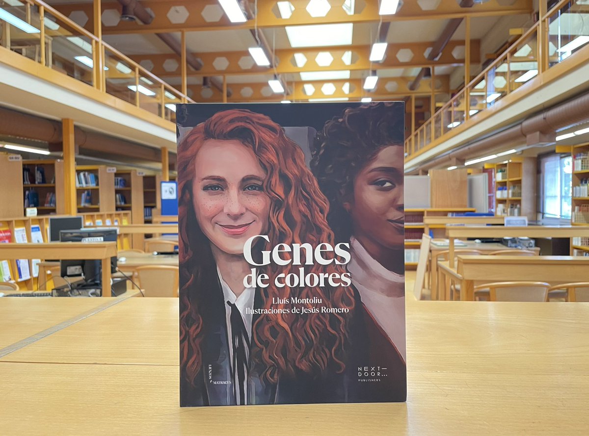 BNCSisciii's tweet photo. En Biblioteca Nacional de Ciencias de la Salud
📘Genes de colores de @LluisMontoliu con ilustraciones de Jesús Romero @NextDoorPublish 2022
🗂️Catálogo #BNCS https://t.co/IM1K7zgNPk
🧬#Genética y otros temas de interés juvenil en libros #BNCSlij #SGITCMR https://t.co/ErQjbAPrSz https://t.co/mYFlkmLPNc