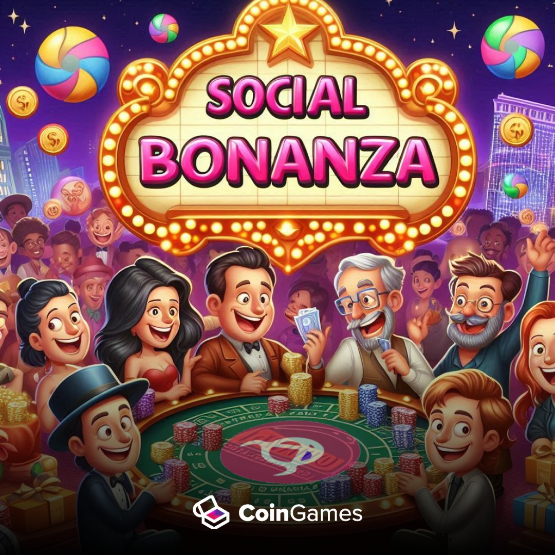 ✨GM, fam! The Social Bonanza is back and loaded!

Snag 30 FREE spins and 200 loyalty points: a chance at your share of the 400 million $CGT airdrop! 

Here’s how:
✅ Follow us on X and IG (if you haven’t yet) 
✅ Retweet and drop a comment with your fave CoinGames feature 
✅