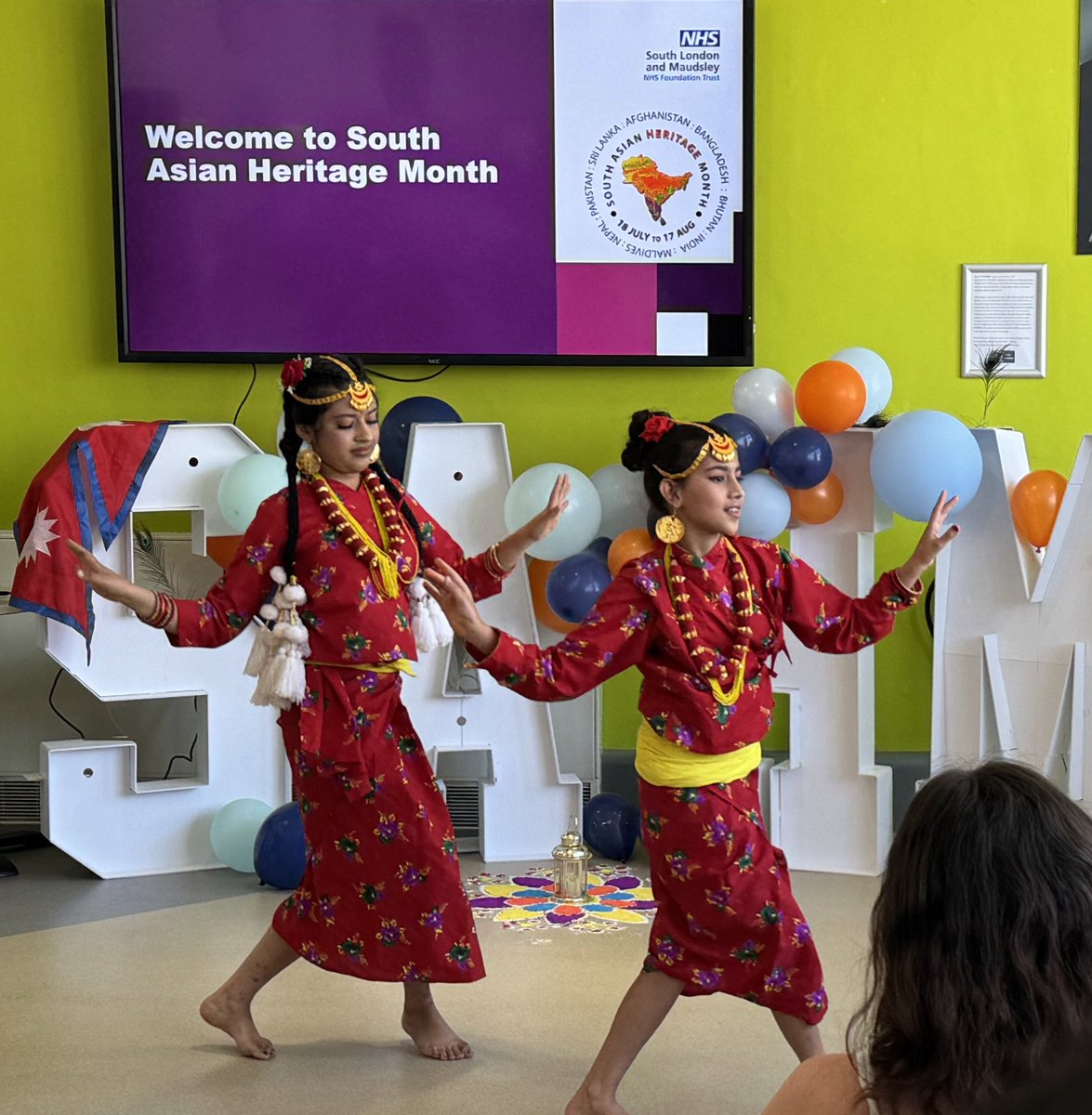 MaudsleyNHS's tweet photo. It has been an incredible #SouthAsianHeritageMonth so far learning and celebrating with each other what it means to be part of this vibrant community working and living in South London. #FromManyWeAreOne #ListeningIntoAction. Find out more https://t.co/vhp1VYR5QM. https://t.co/cDKfVwHZCl