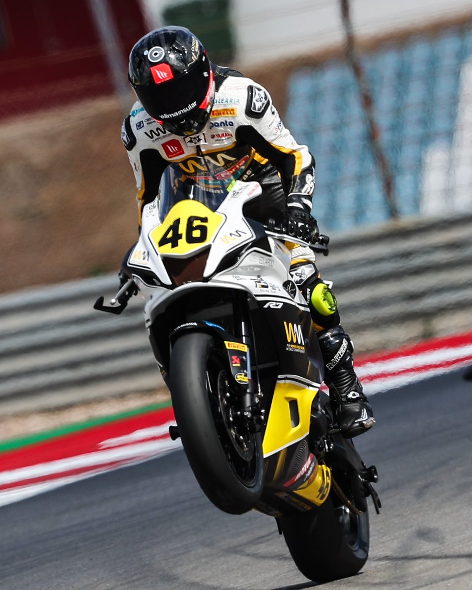 On Wednesday, we wheelie! 🚀 

Happy #WheelieWednesday from <a href="/pakitaruiz46/">Pakita Ruiz Vidal</a> 🎉

#WorldWCR 🇵🇹