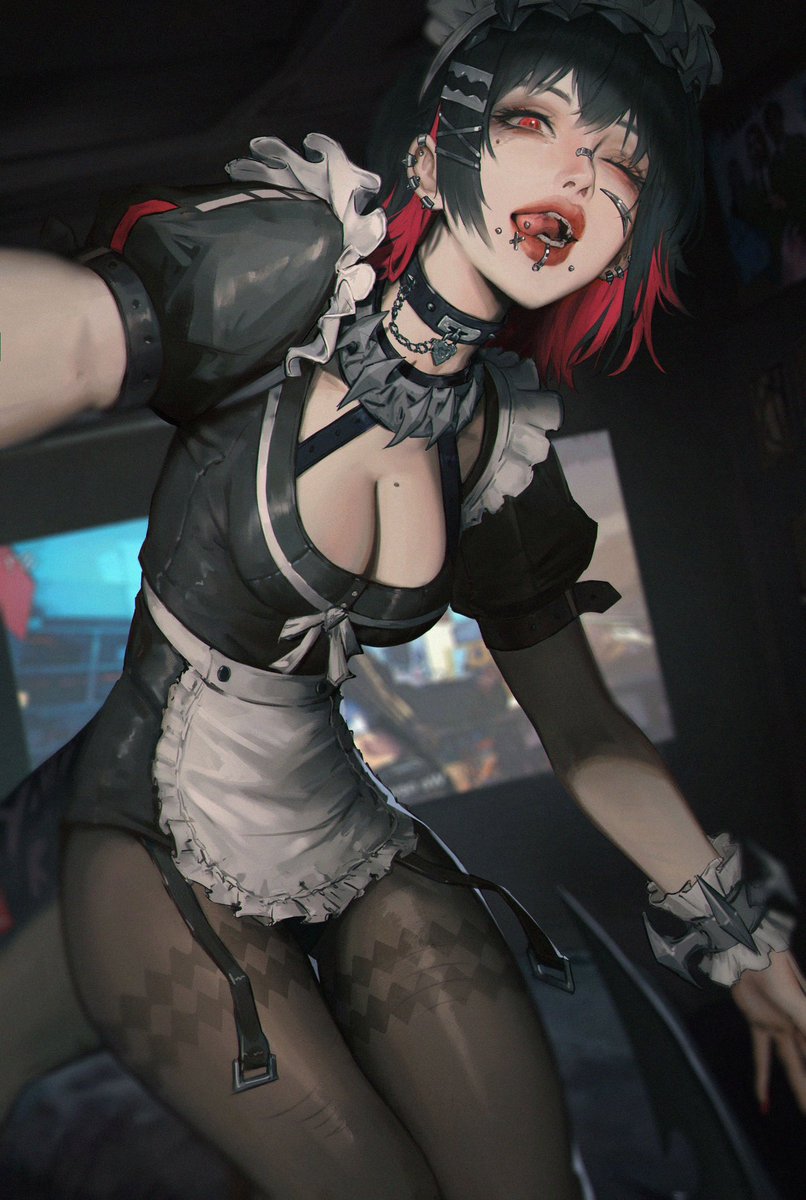 #zzzero  #ゼンゼロ  📷 #EllenJoe    
Do you wanna taste my tongue studs?🦈🦈🦈 https://t.co/YIbgZMxWCM