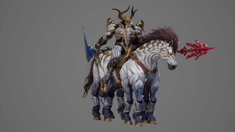 「Sleipnir Originally Had Six Legs in Fina」|Final Weaponのイラスト