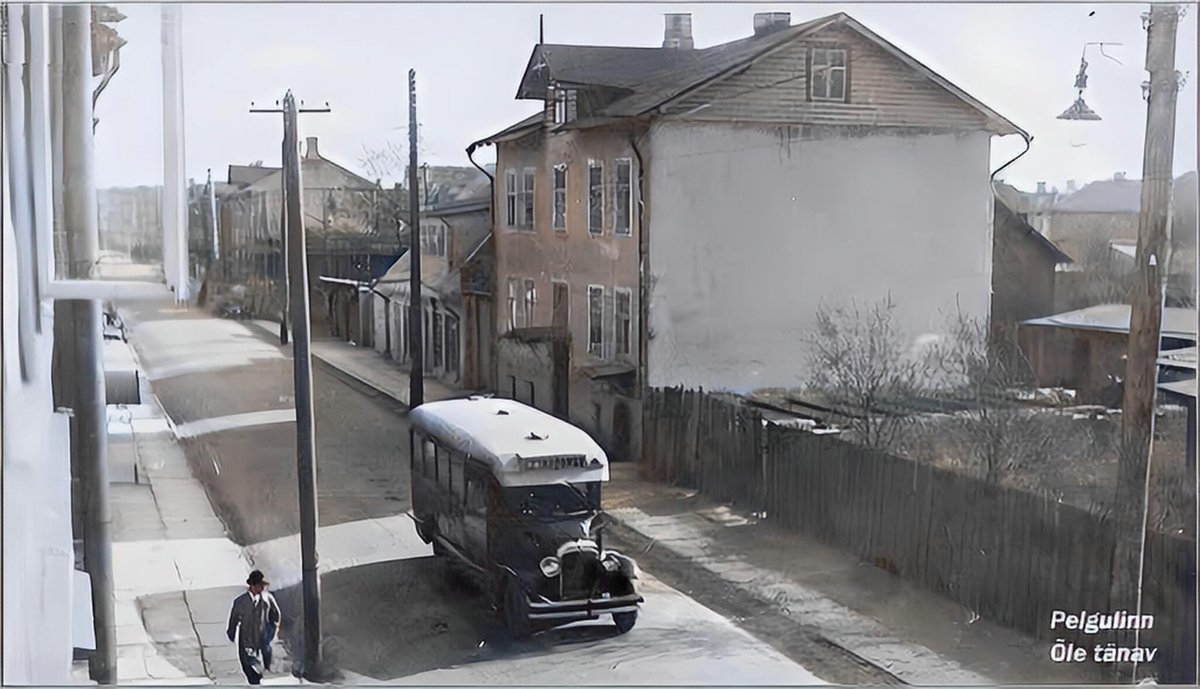 Таллинские городские автобусы. 1930-е 🧐