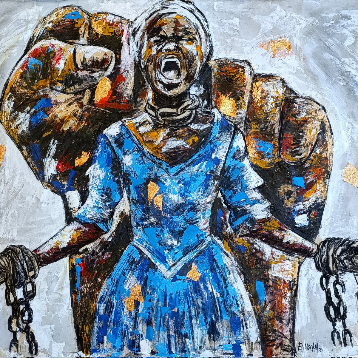 YOU ARE STRONGE THAN YOU CAN EVER IMAGINE. 

We do not need magic to transform our world. We carry all the power we need inside ourselves already. All we need to do is rise up and stand for what we believe in. There is no limit to what we can achieve 💙  

Available for sale.