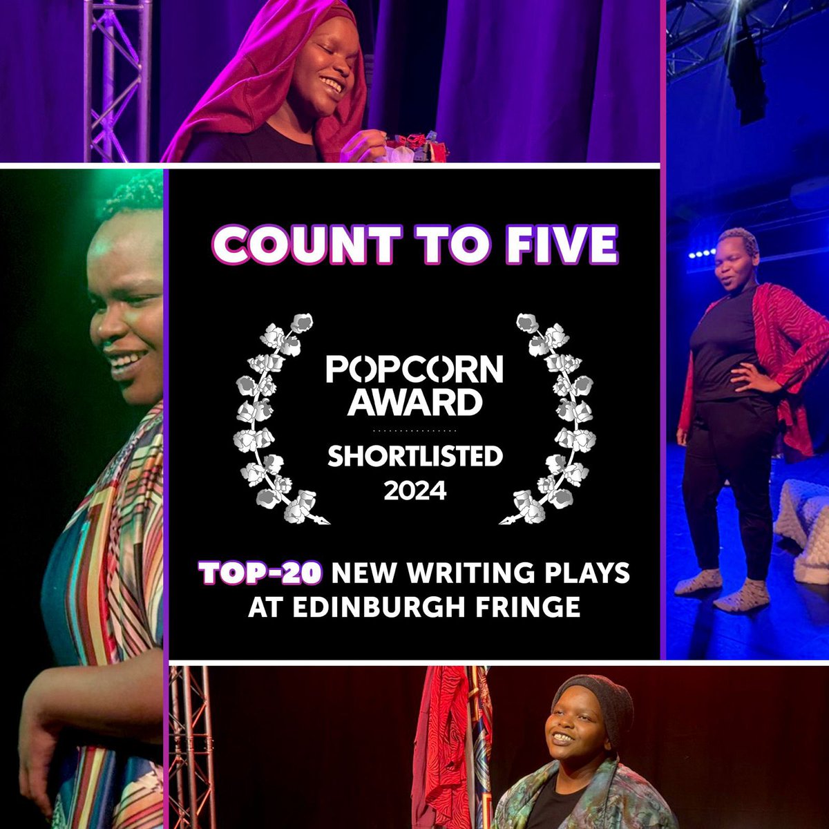 roddamn's tweet image. @Zamalisa and I are honoured and humbled to be chosen as EdFringe’s TOP 20 new writing plays by @ThePopcornGroup and @bbcwritersroom