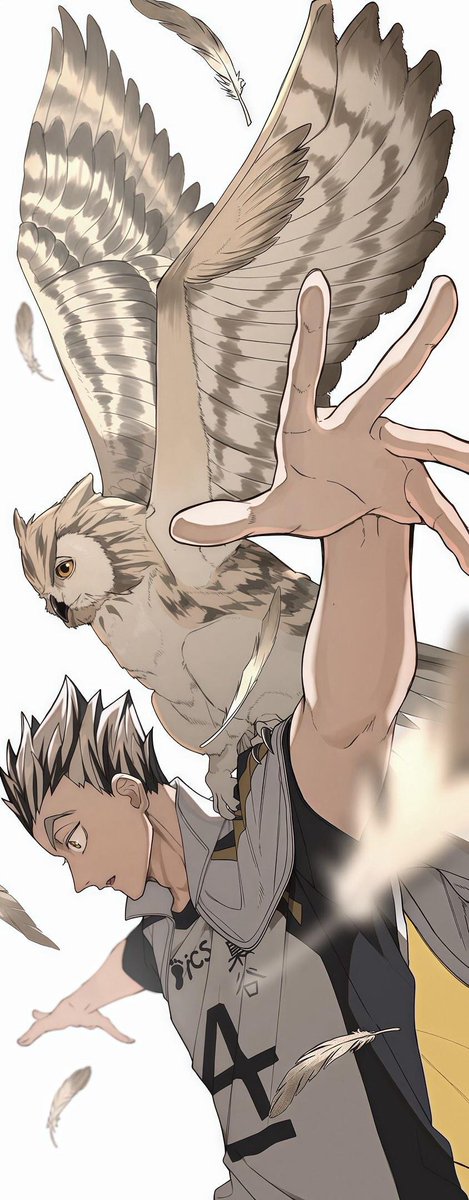 lovinbo's tweet photo. Of course, it's Koutarou Bokuto my ever lovely owl. 😍💖💕

#Bokuto #Haikyuu #Fukurodani #Captain #Ace #Volleyball https://t.co/omDNVONisL