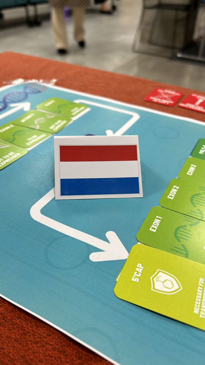 The Protein Factory goes international <a href="/ScienceonStage/">Science on Stage</a>! The card game about transcription and translation was developed during the #ABEMTF. Yesterday it was presented. A lot of people came to play and want to translate the game into their own language! <a href="/ABEProgOffice/">Amgen Biotech Experience (ABE) Program Office</a> #SONS2024