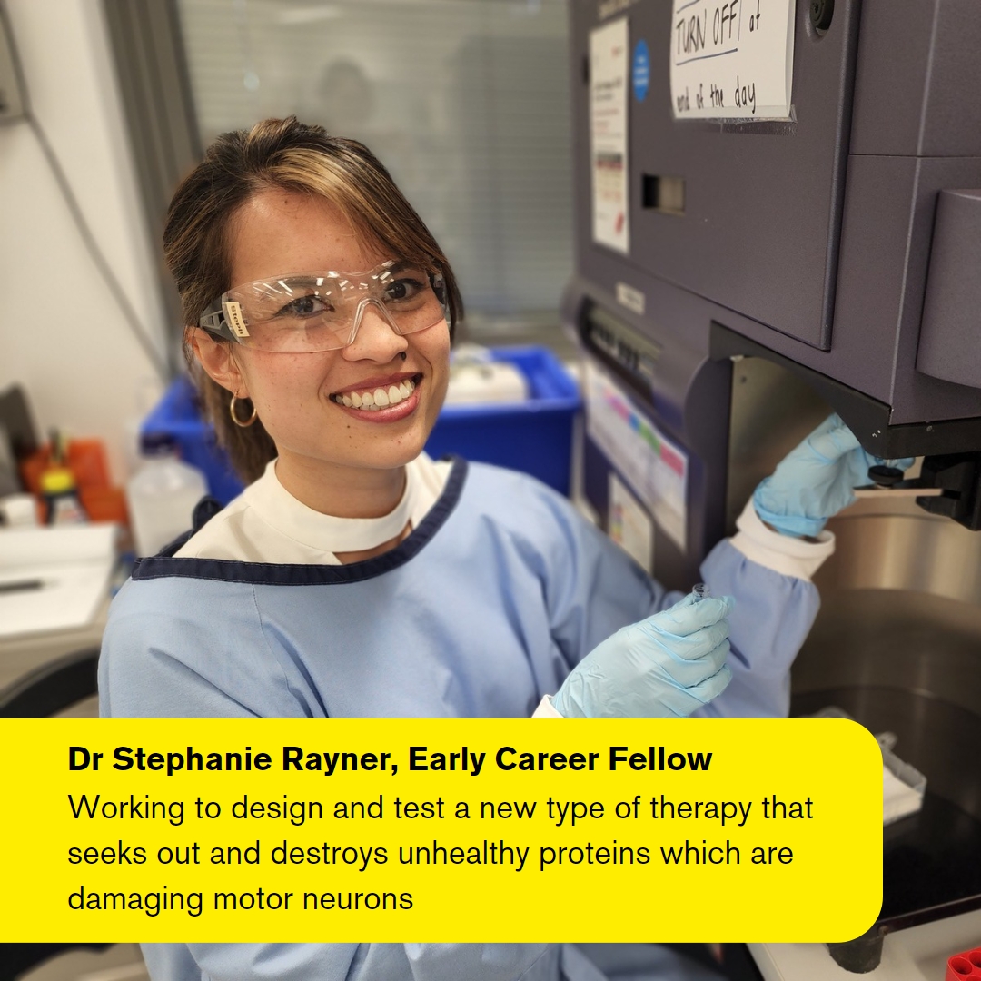 FightMND's tweet image. In celebration of @Aus_ScienceWeek, we want to acknowledge @DrCathBlizzard, @ZebraCLINICS, Dr Rayner, Dr Li and all the brilliant #MND researchers who fight every day towards our collective vision of a world free from MND. Thank you!
Learn more: fightmnd.org.au/cure/