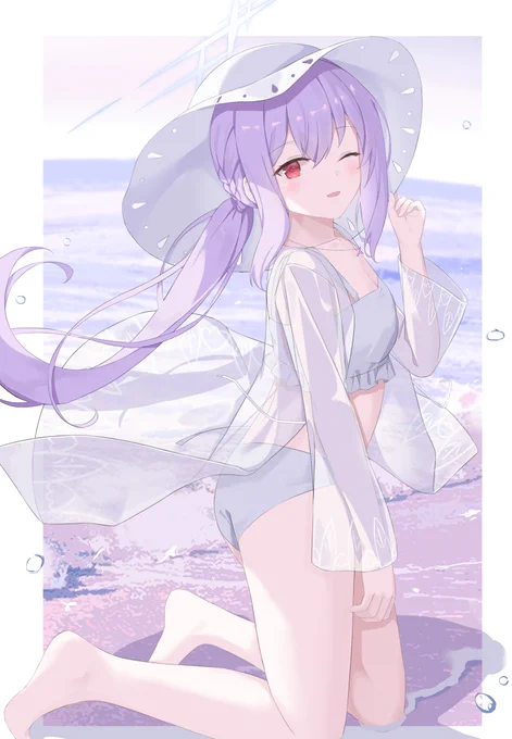 水着アツコ  #ブルアカ