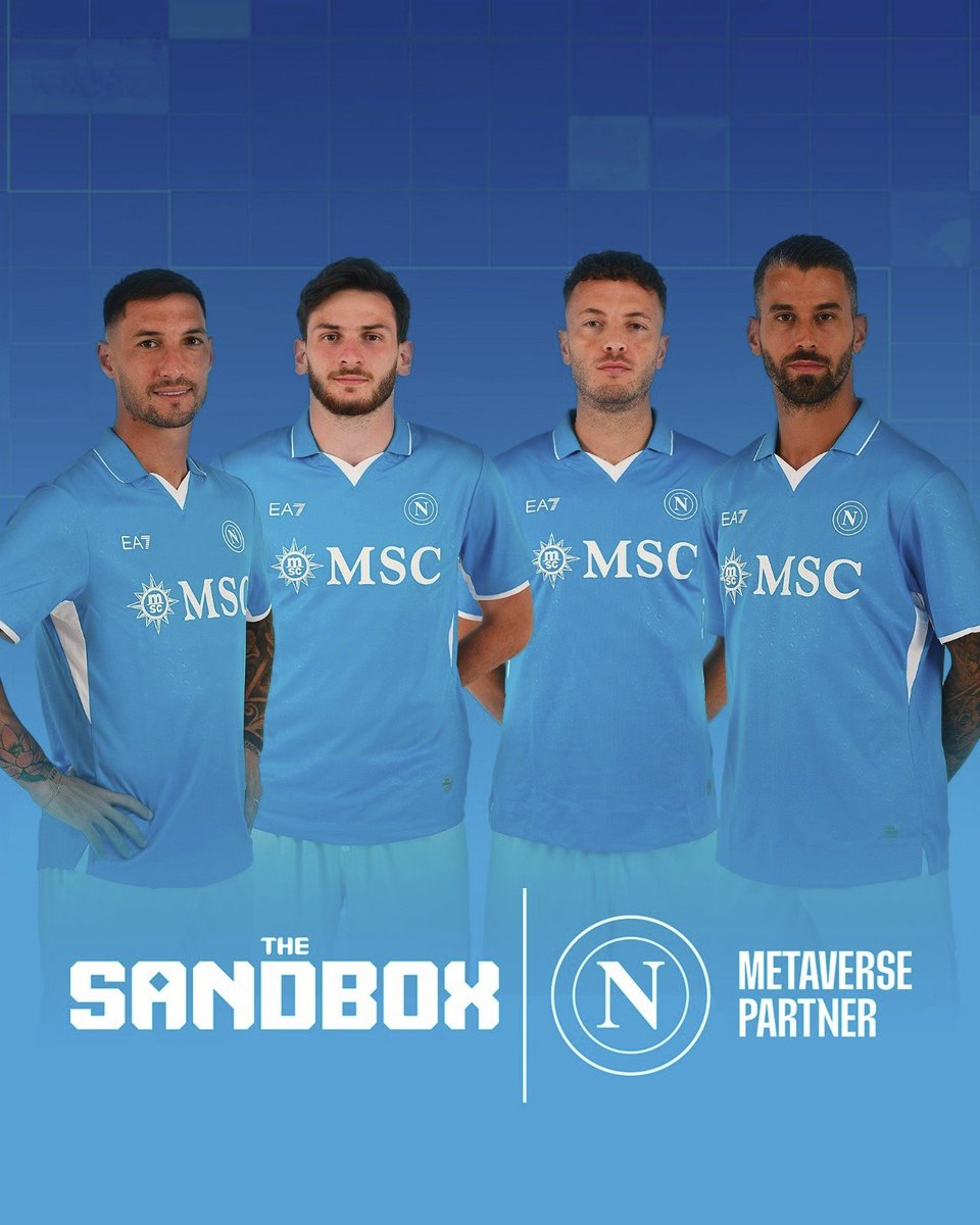 The Sandbox (@thesandboxgame) on Twitter photo We’re excited to bring <a href="/sscnapoli/">Official SSC Napoli</a>, the home of Matteo Politano, Khvicha Kvaratskhelia, Amir Rrahmani, Leonardo Spinazzola, and a storied footballing history, to the metaverse.
Meet players and hang with SSC Napoli fans from around the world like never before in the Official SSC We’re excited to bring <a href="/sscnapoli/">Official SSC Napoli</a>, the home of Matteo Politano, Khvicha Kvaratskhelia, Amir Rrahmani, Leonardo Spinazzola, and a storied footballing history, to the metaverse.
Meet players and hang with SSC Napoli fans from around the world like never before in the Official SSC