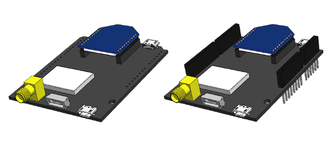 ardusimple's tweet image. Some of our boards have Arduino headers as an option. Let us know if you need them:
👉If you use only USB and/or #Pixhawk interface, choose: Without headers
👉 If you want to stack the ArduSimple board onto an @arduino, STM32, or @Raspberry_Pi, choose: Headers soldered