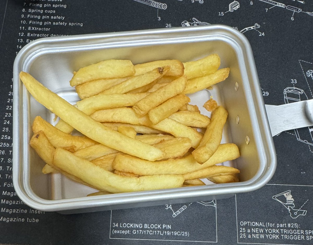 kot_sak6's tweet image. 本日のFrites
#Frites