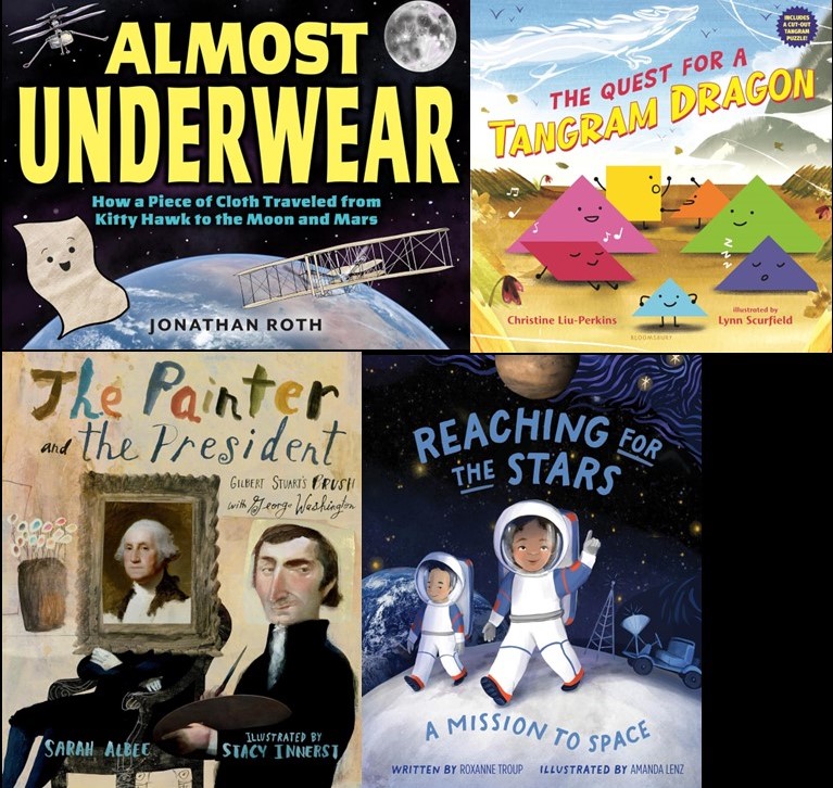 4 fabulous nonfiction books from @SteamTeamBooks authors. mariacmarshall.com/single-post/th… Jonathan Roth <a href="/LittleBrownYR/">Little, Brown Young Readers</a>  Christine Liu-Perkins <a href="/LynnScurfield/">Lynn Scurfield</a> <a href="/BloomsburyPub/">Bloomsbury U.S.</a> @sarahalbee <a href="/StacyInnerst/">Stacy Innerst</a> Calkins Creek <a href="/RoxanneTroup/">Roxanne Troup</a> <a href="/amalenz/">amanda lenz</a> @schifferkids #kidlit