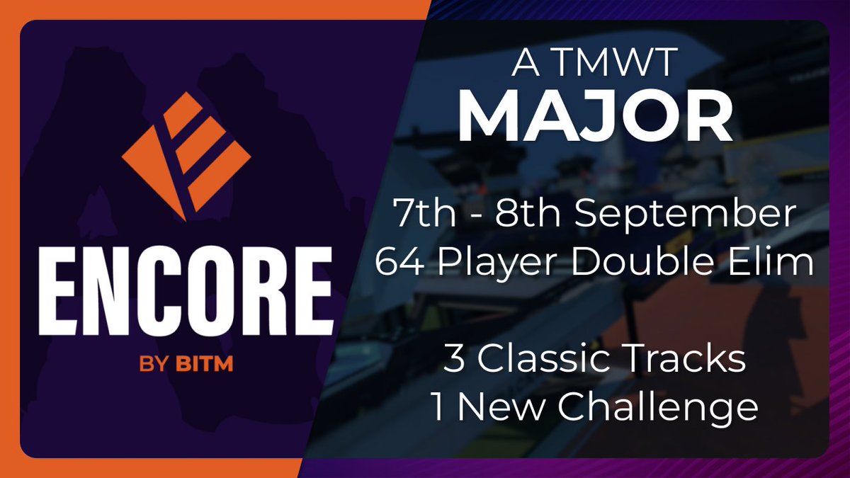 We're hosting a Trackmania World Tour MAJOR!

Here's the lowdown on the event 👇.