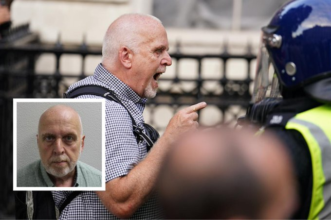 daveatherton's tweet photo. David Spring, 61, a retired train drive of 42 years, made threatening gestures towards the police & chanted "Allah, Allah, who the f**k is Allah".

Judge Kelleher said he wanted to deter others & jailed him for 18 months.

So we now have blasphemy laws & savage sentences.
https://t.co/n7h0rOJznv