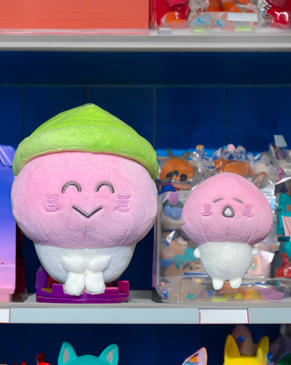 発売中】 『おすわりぬいぐるみ』 & 『ぬいぐるみキーホルダー