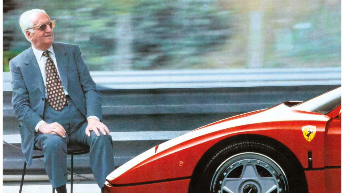 "La migliore Ferrari che sia mai stata costruita è la prossima"
Il 14 agosto 1988, a Modena, ci lascia Enzo Ferrari