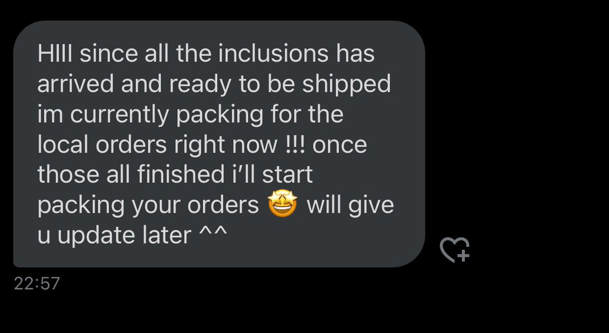 thirdsofaug's tweet image. #ninenouncement
re: bag of 717 luck (wonwoo kit) 

local orders are prioritized by seller muna! let’s wait a little more for our orders to be packed 🤍