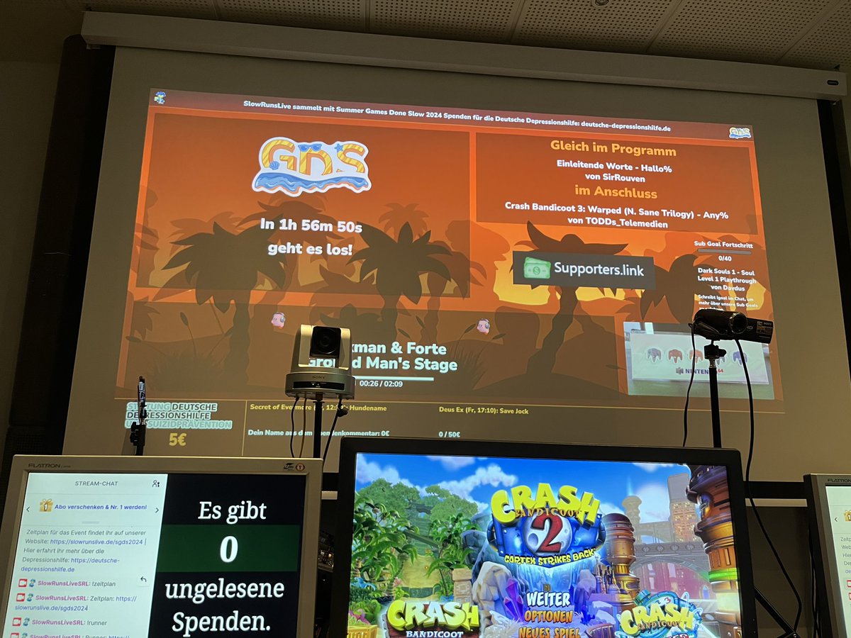 toddstelemedien's tweet image. Noch zwei Stunden bis #SGDS2024