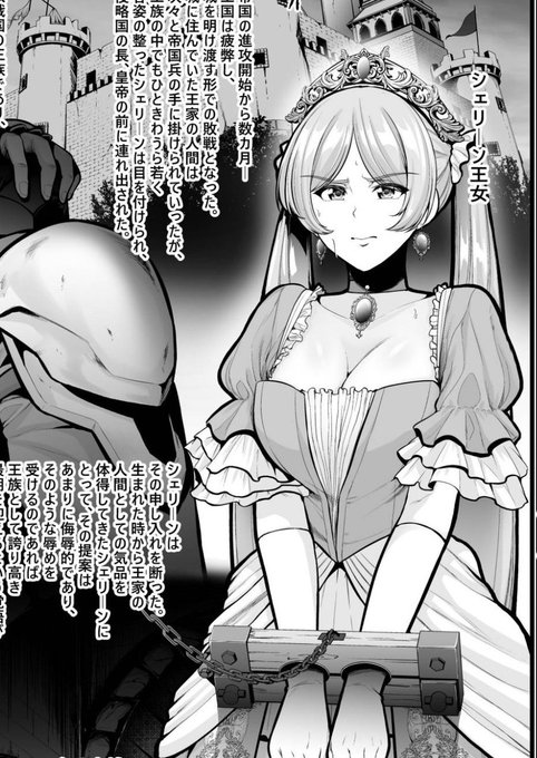 敗戦国の王女シェリーン
王室で大切に育てられた淑女も国が負ければ終わり
ケツ穴拡張調教で民衆の前でアナルアクメを我慢できない
変態ケツ穴ジャンキ-に♥(1/2) 