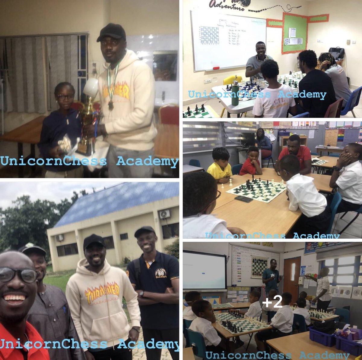 UnicornChessAc1's tweet photo. Today we are glad to spotlight our very own chess Instructor @unicornchess_academy  Mr Okhipo Bartholomew Emmanuel(AKA Master Muzan, AKA the Magician 😊) who participated and won the just concluded North Central Chess Championship sponsored by jollofchess foundation https://t.co/xsVdNqzOoQ