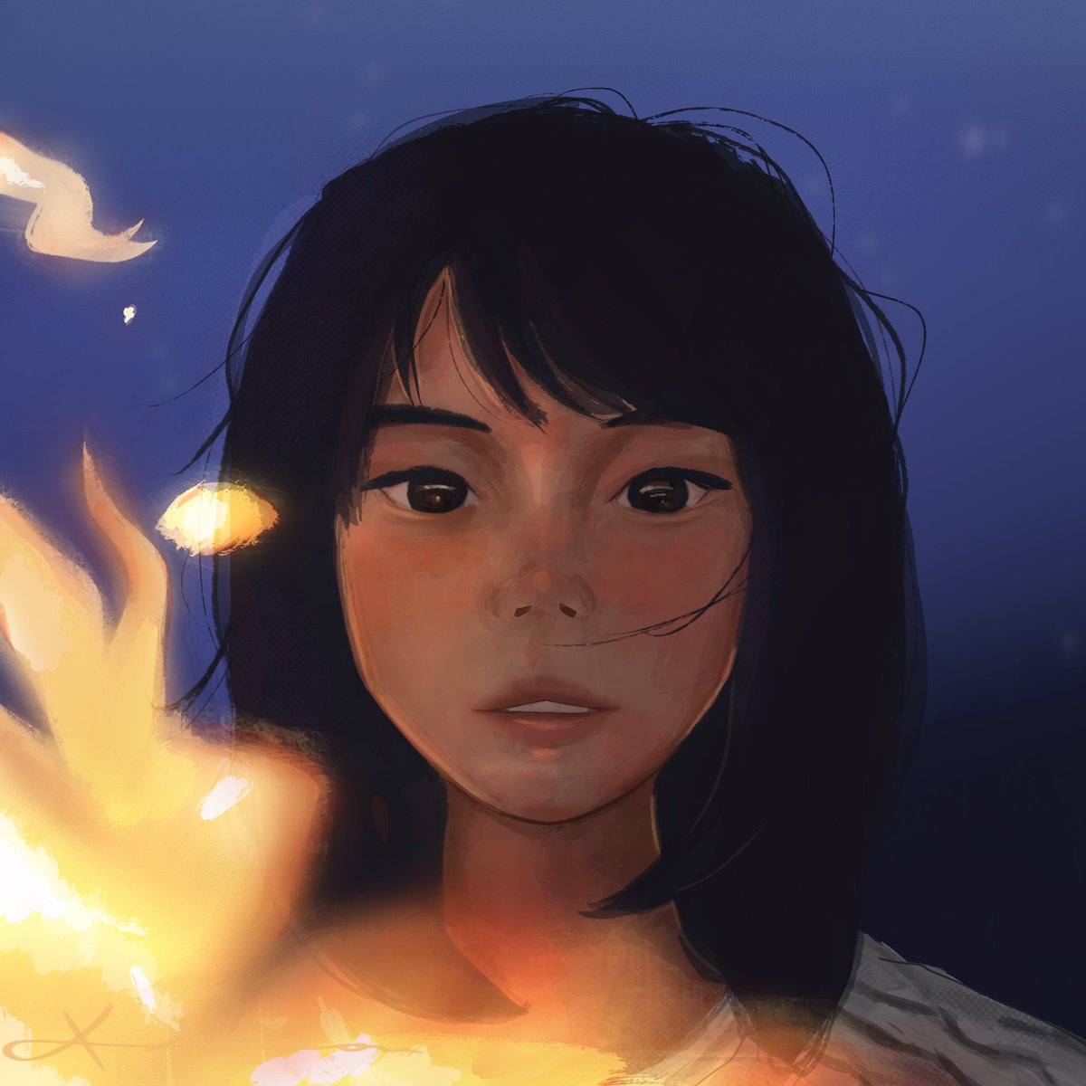 reesiiie's tweet photo. hello! 
#digitalart #Lighting #study #procreate #arttwt https://t.co/VSJiG6vw8o