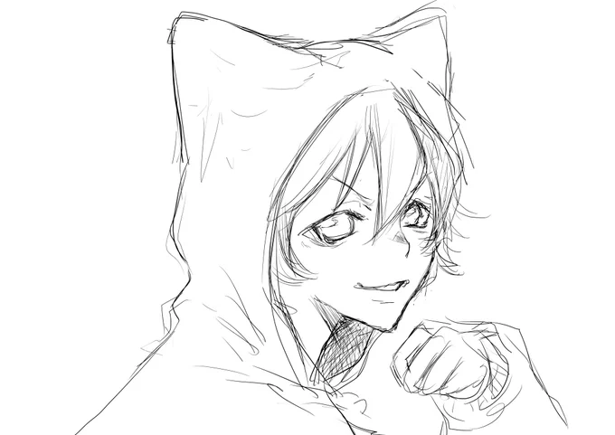 15分rkgk🍩
耳デカイからフードかぶったら必然的に猫耳パーカーに変えちゃうらぎー良き 