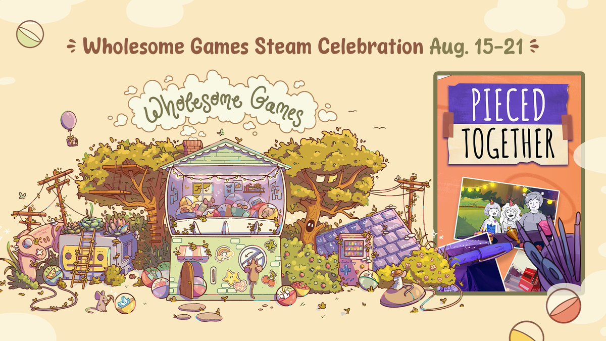 Pieced Together - Out now on Steam! tweet media