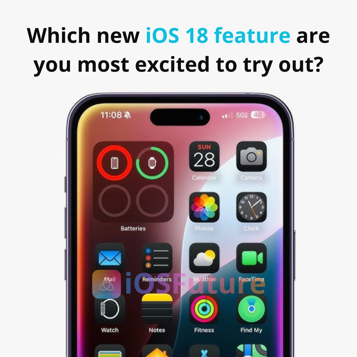 iOSFutureUS's tweet photo. iOS 18 Beta 6 is here for developers &amp; public testers

Get iOS 18 AI Customizations Now: https://t.co/X10qLnjOC1

New Bluetooth toggle in Control Center for quick access.

Photos App: Albums now have a clearer layout with bigger thumbnails.

#iOS18 #iOS18Beta #Apple #NewYork https://t.co/lLzGMcReGF