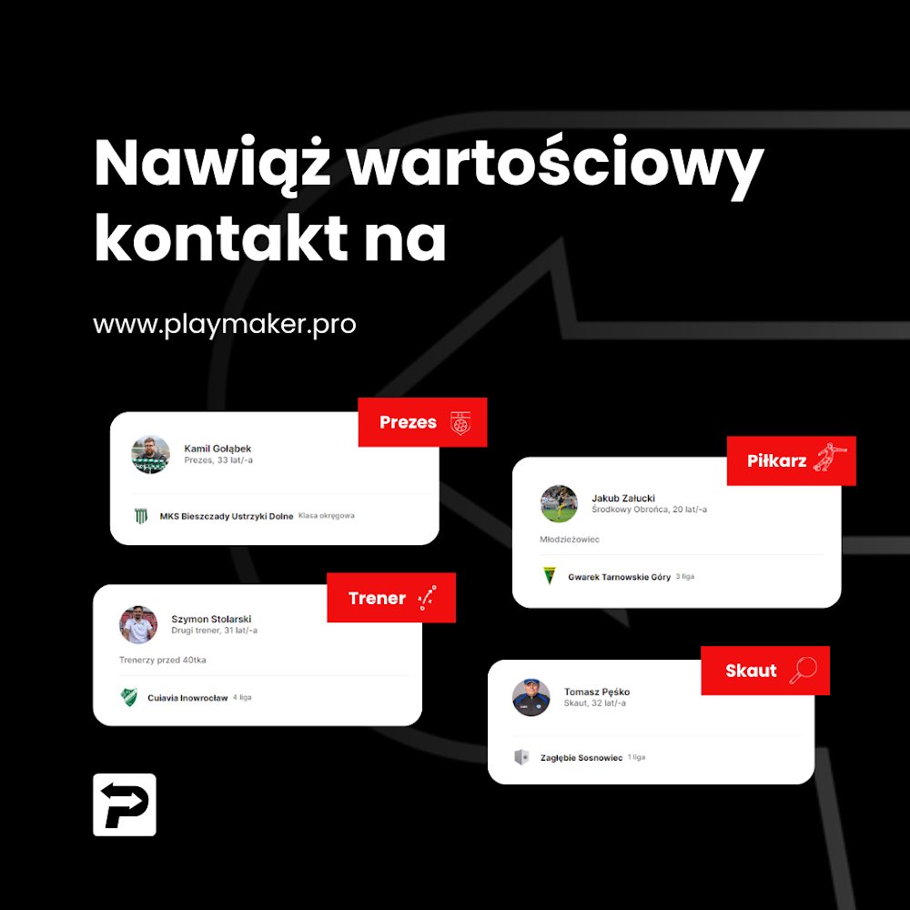 ProPlaymaker's tweet photo. LinkedIn dla piłkarskiego świata ⚽️ https://t.co/OYGXn3VoE1