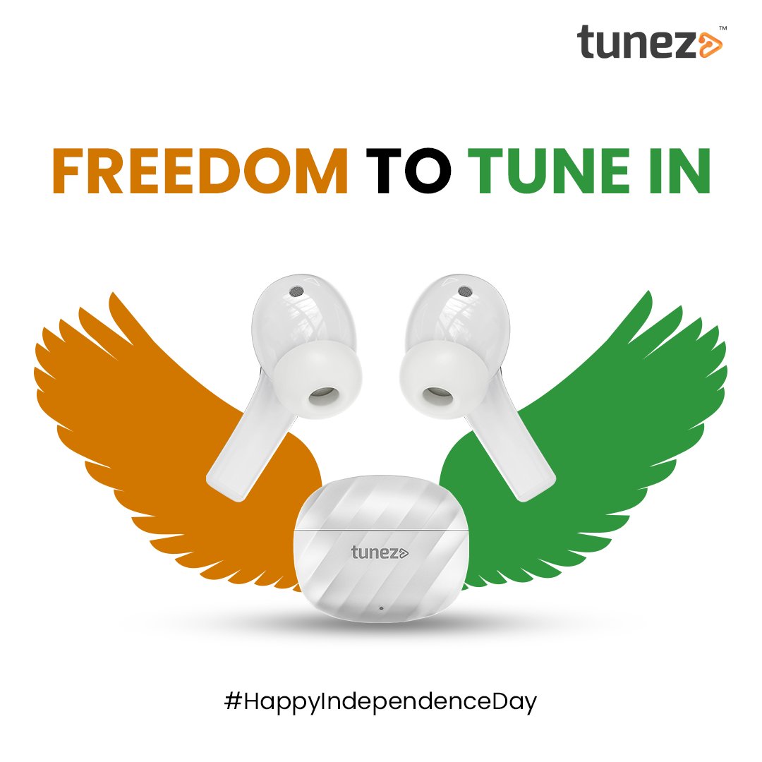 tunez_go's tweet image. Celebrate the 78th Independence Day with the freedom to tune in your way. Wishing everyone a day filled with pride and melody!

#IndependenceDay #Gotunez #Tunez #78thIndependenceDay #India