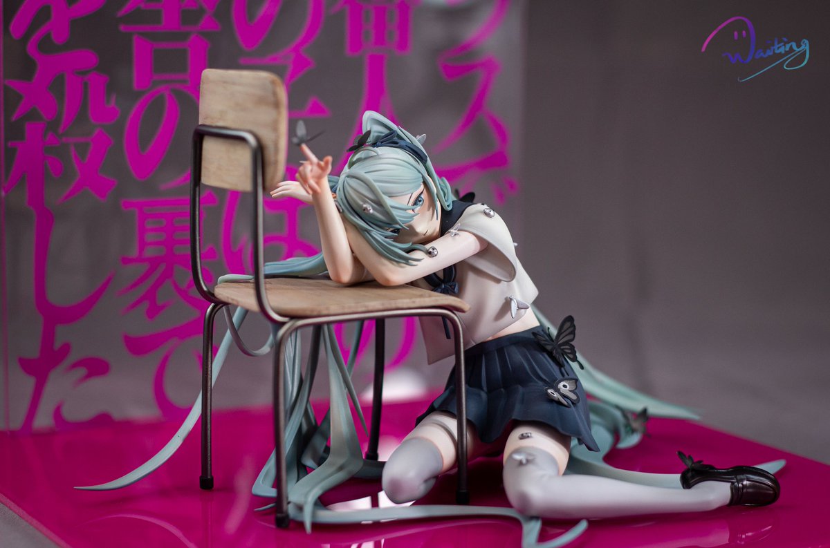 Waiting0407's tweet photo. 《初音未来——蝶之少女》
​原型：Epic-Works
​涂装：我 https://t.co/hyizpv1vBy