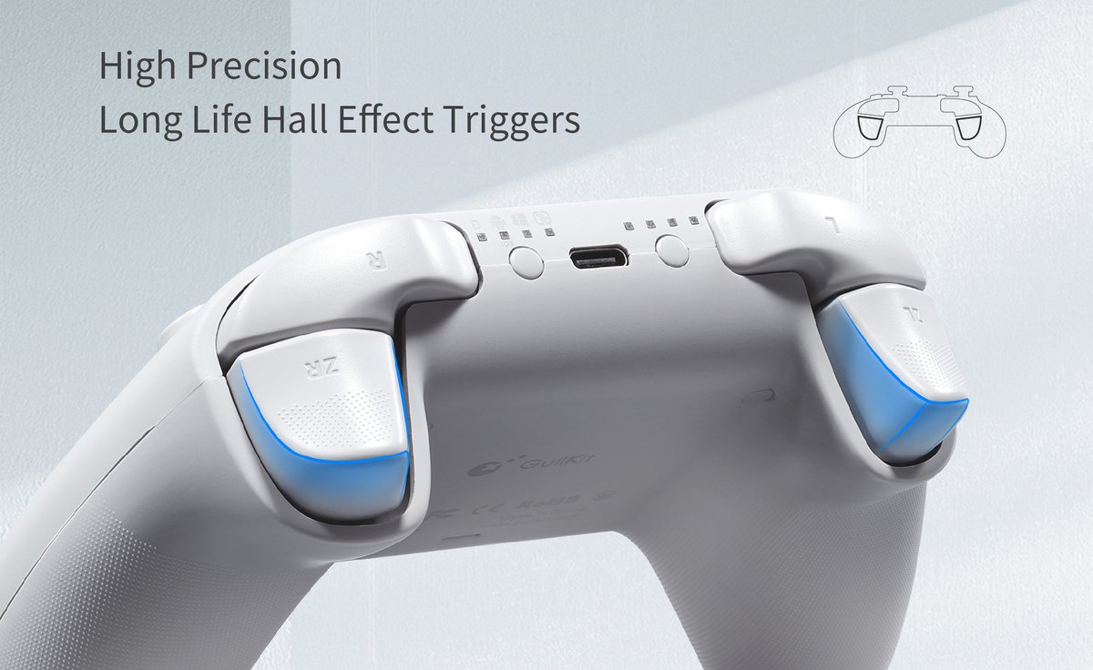 GuliKitDesign's tweet image. The World First game controller KK3 with TMR joysticks for gamers is released. Available in Sep. gulikit.com/productinfo/12… #GuliKit #TMRjoystick #Gamecontroller