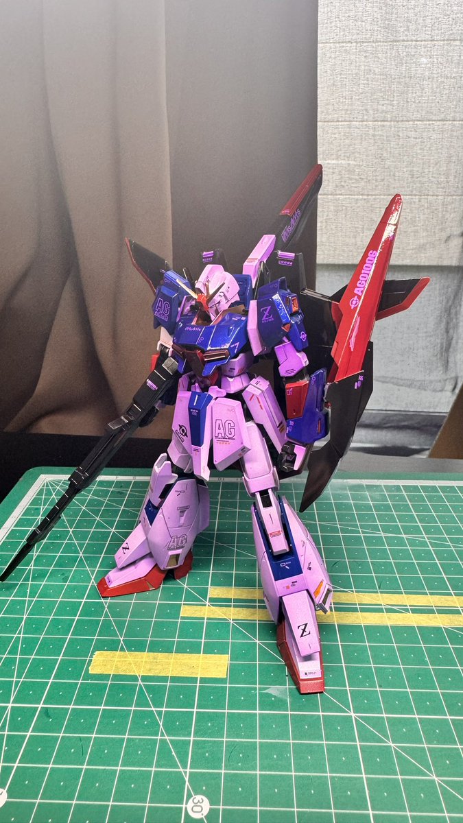 Tk_cam50's tweet photo. HGUC Ζガンダムバイオセンサー 全塗装完成
 #ガンプラ
 #ガンダム https://t.co/zEfkyrre6K
