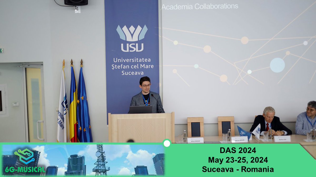 6G MUSICAL (@6gmusical) on Twitter photo <a href="/6gMusical/">6G MUSICAL</a> presented at the 17th International Conference on Development and Application Systems (DAS 2024) in Suceava, Romania!
6gmusical.eu/6g-musical-pro…
<a href="/orange/">Orange</a> highlighted innovative developments in #6Gtechnology, along with <a href="/adroit6g/">ADROIT6G</a>, 6Green , <a href="/trialsnet/">TrialsNet Project</a>, <a href="/6gpath/">6gpath</a>, and iSEE-6G <a href="/6gMusical/">6G MUSICAL</a> presented at the 17th International Conference on Development and Application Systems (DAS 2024) in Suceava, Romania!
6gmusical.eu/6g-musical-pro…
<a href="/orange/">Orange</a> highlighted innovative developments in #6Gtechnology, along with <a href="/adroit6g/">ADROIT6G</a>, 6Green , <a href="/trialsnet/">TrialsNet Project</a>, <a href="/6gpath/">6gpath</a>, and iSEE-6G