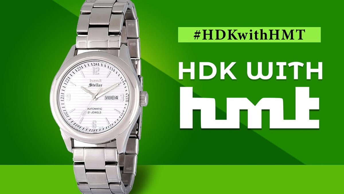 ShivaniV2901's tweet photo. The pain of losing HMT is real. Very well concerns raised by HDK.

#SaveHMT https://t.co/PLjlwR4fUT
