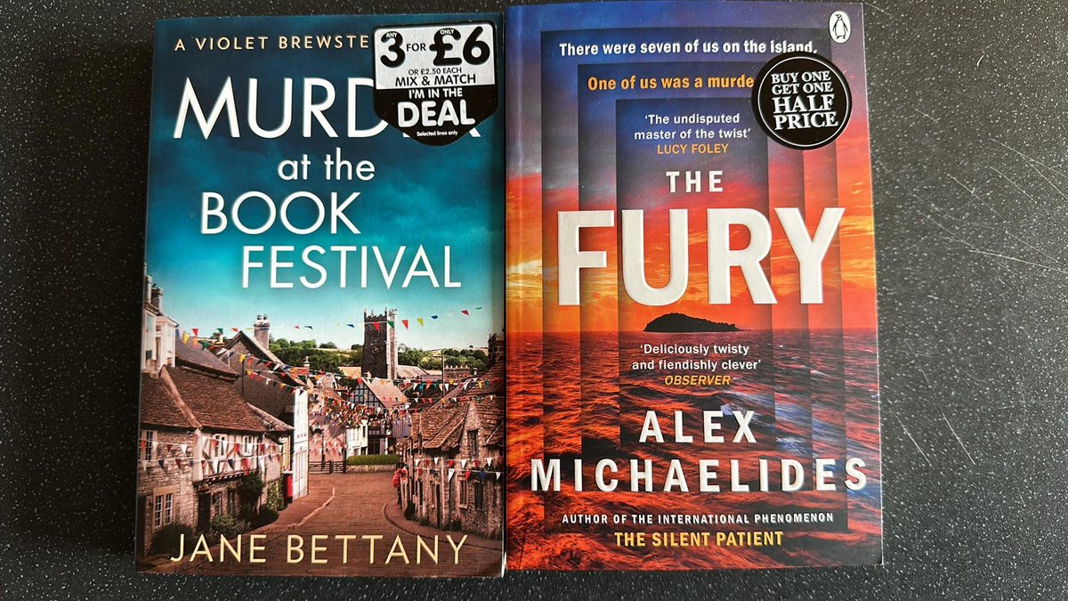 Lozzajb007's tweet photo. More books added to my TBR list. I just can’t help myself and becoming a weekly thing #TheWorksHull @Waterstones https://t.co/AWqpLpEczk