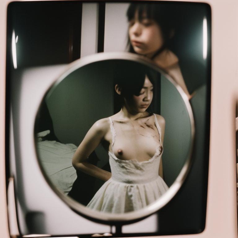 museidream's tweet photo. Irresistible repulsion ・愛らしい嫌悪  
#Art #museidream #EroticArt #AIerotica #musei_dream #昭和 #性端技術 #artsyfartsy #freudianslippers #wishjungwerehere #pinkfreud #ポートレート #portrait https://t.co/qarNUBgqnd